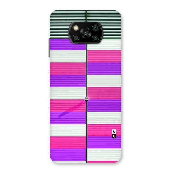 Patterns City Back Case for Poco X3