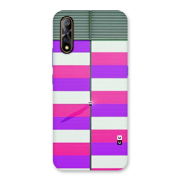 Patterns City Back Case for Vivo S1