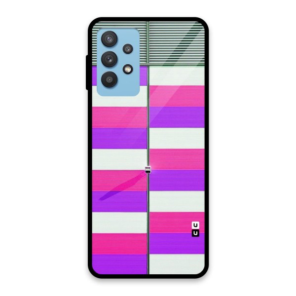 Patterns City Glass Back Case for Galaxy M32 5G