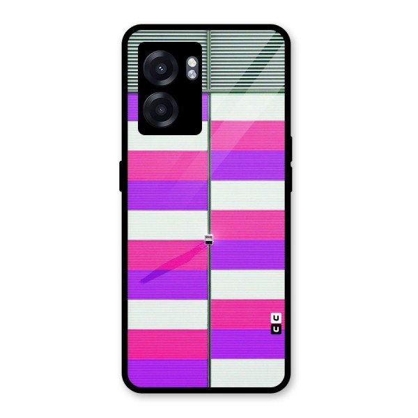 Patterns City Glass Back Case for Oppo K10 (5G)