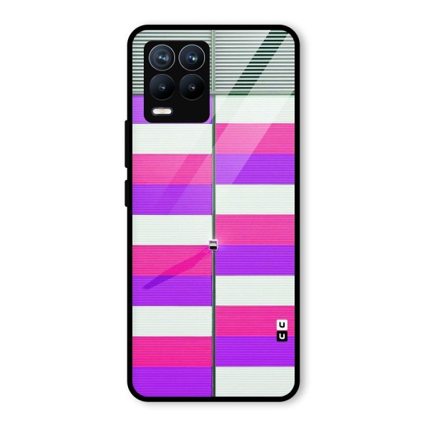 Patterns City Glass Back Case for Realme 8