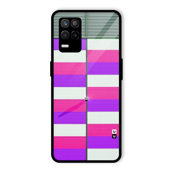 Patterns City Glass Back Case for Realme 9 5G