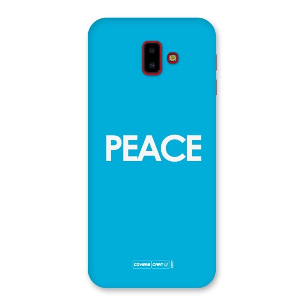 Peace Back Case for Galaxy J6 Plus