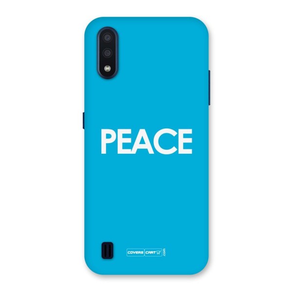 Peace Back Case for Galaxy M01