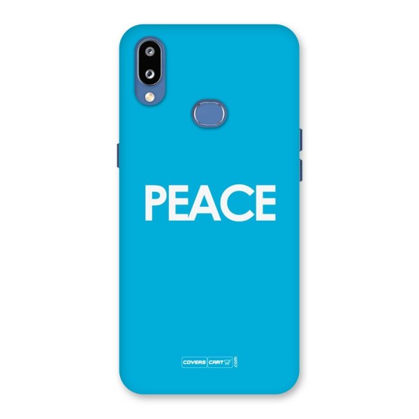 Peace Back Case for Galaxy M01s