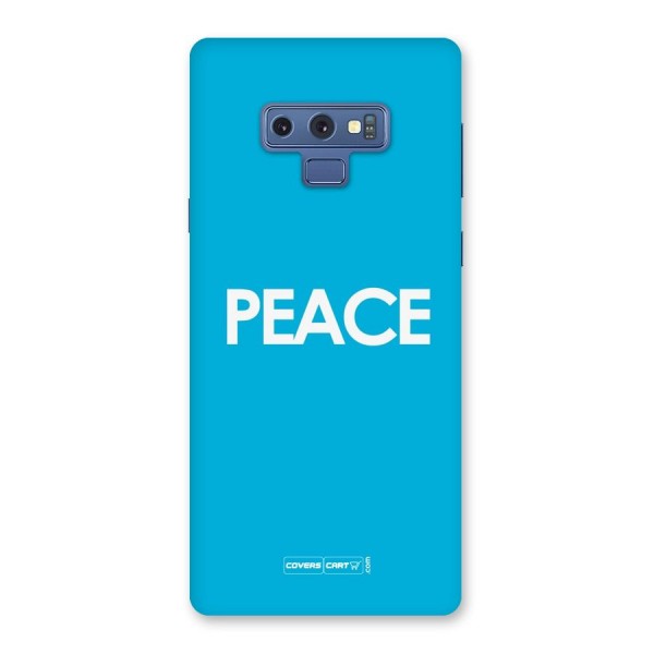 Peace Back Case for Galaxy Note 9