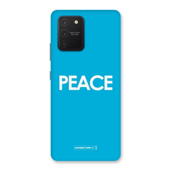 Peace Back Case for Galaxy S10 Lite