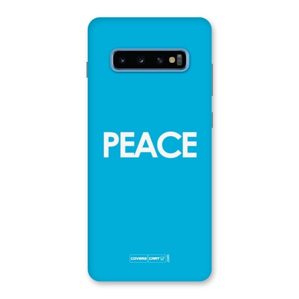 Peace Back Case for Galaxy S10 Plus