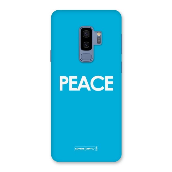 Peace Back Case for Galaxy S9 Plus