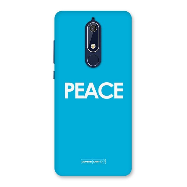 Peace Back Case for Nokia 5.1