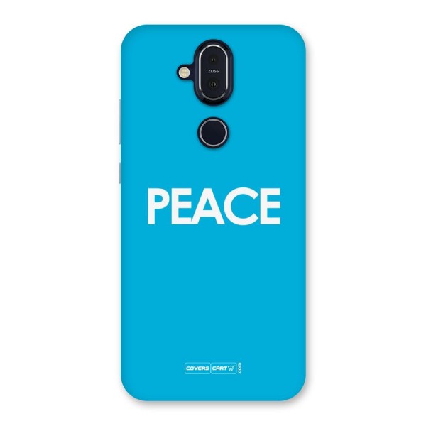 Peace Back Case for Nokia 8.1