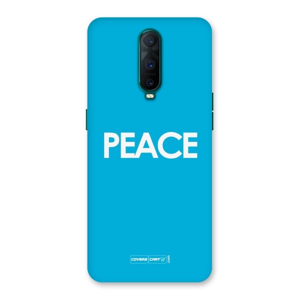 Peace Back Case for Oppo R17 Pro