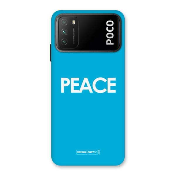 Peace Back Case for Poco M3