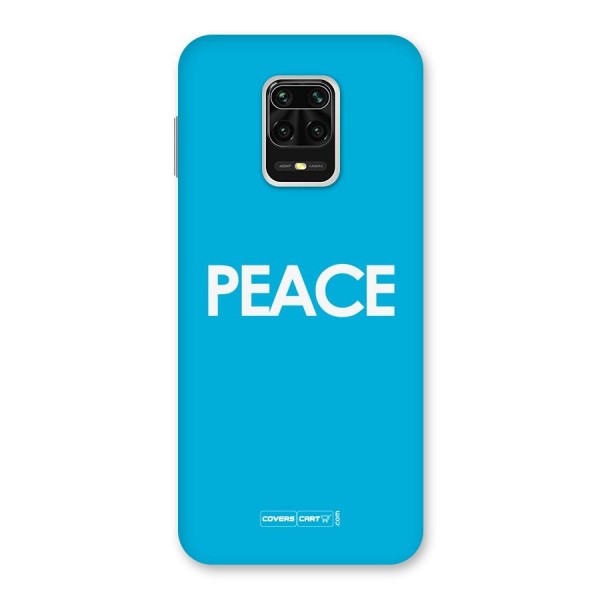 Peace Back Case for Redmi Note 9 Pro Max