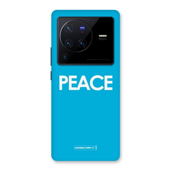 Peace Back Case for Vivo X80 Pro