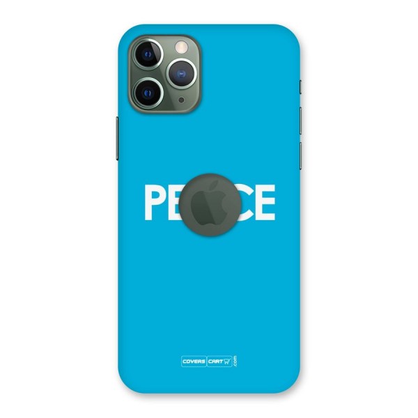 Peace Back Case for iPhone 11 Pro Logo  Cut