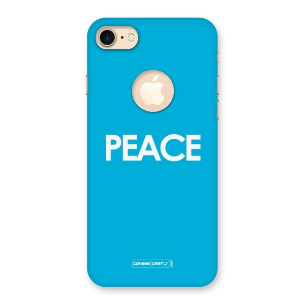 Peace Back Case for iPhone 8 Logo Cut