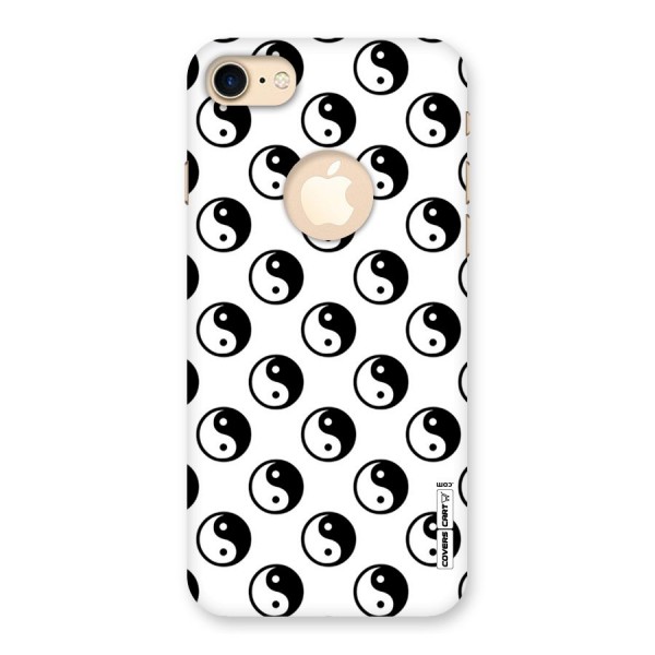 Peace Balls Back Case for iPhone 8 Logo Cut