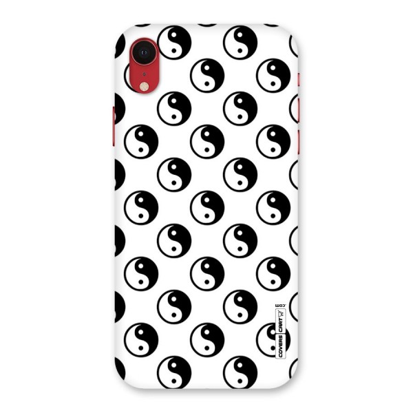 Peace Balls Back Case for iPhone XR