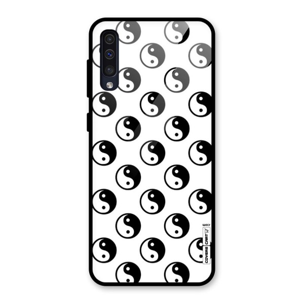 Peace Balls Glass Back Case for Galaxy A50s