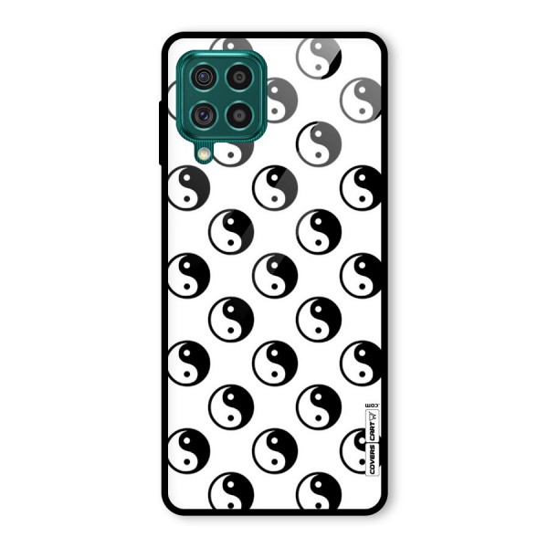 Peace Balls Glass Back Case for Galaxy F62