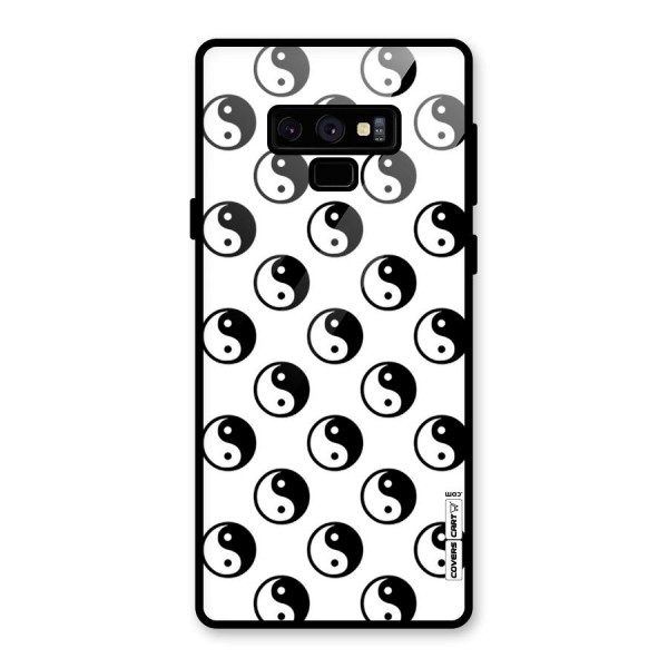 Peace Balls Glass Back Case for Galaxy Note 9