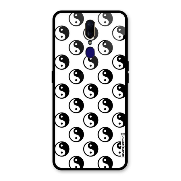 Peace Balls Glass Back Case for Oppo F11