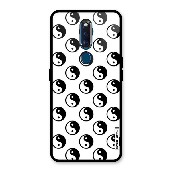 Peace Balls Glass Back Case for Oppo F11 Pro