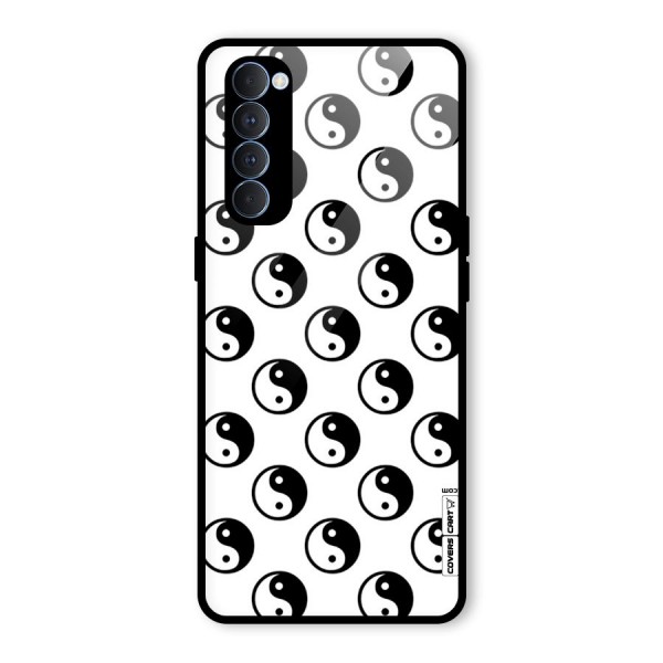 Peace Balls Glass Back Case for Oppo Reno4 Pro