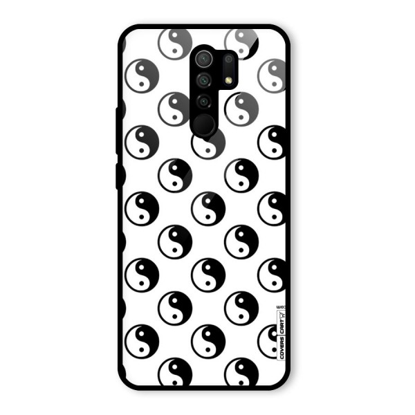 Peace Balls Glass Back Case for Redmi 9 Prime