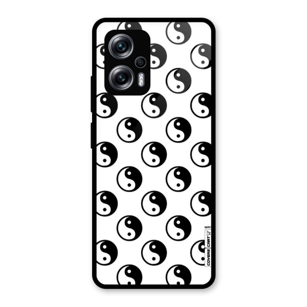 Peace Balls Glass Back Case for Redmi K50i