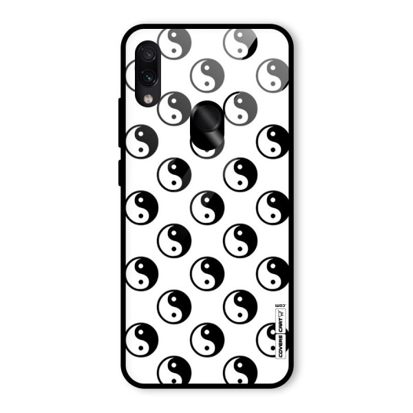 Peace Balls Glass Back Case for Redmi Note 7S