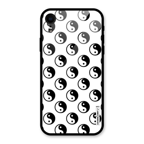 Peace Balls Glass Back Case for XR