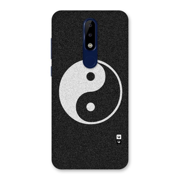 Peace Disorted Back Case for Nokia 5.1 Plus