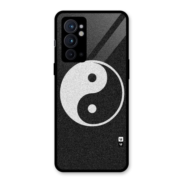 Peace Disorted Glass Back Case for OnePlus 9RT 5G