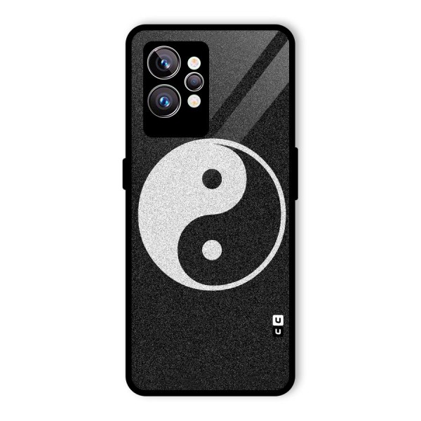 Peace Disorted Glass Back Case for Realme GT2 Pro