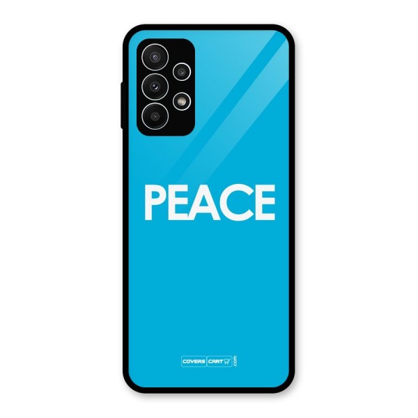 Peace Glass Back Case for Galaxy A23