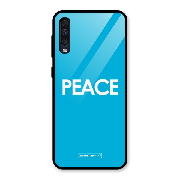 Peace Glass Back Case for Galaxy A50s