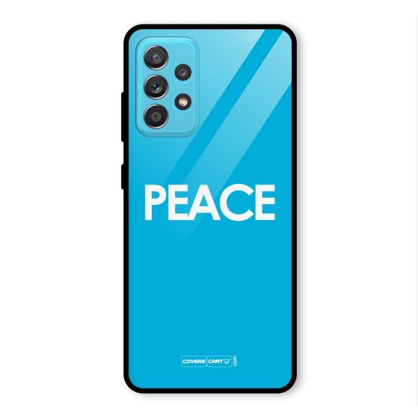 Peace Glass Back Case for Galaxy A52s 5G