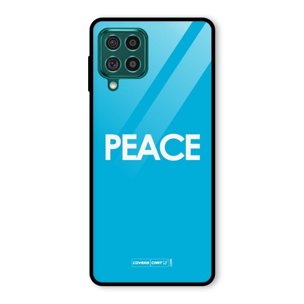 Peace Glass Back Case for Galaxy F62