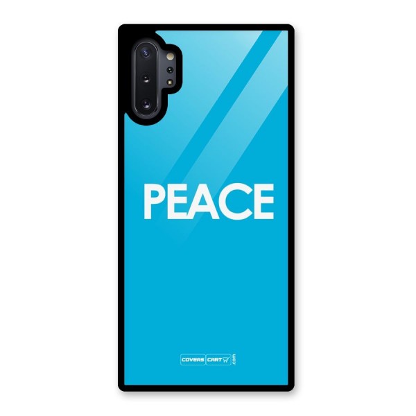 Peace Glass Back Case for Galaxy Note 10 Plus