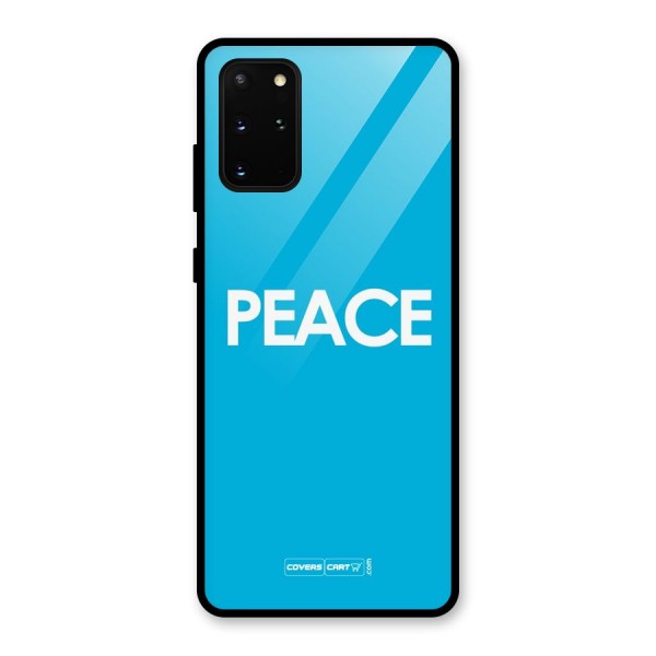 Peace Glass Back Case for Galaxy S20 Plus