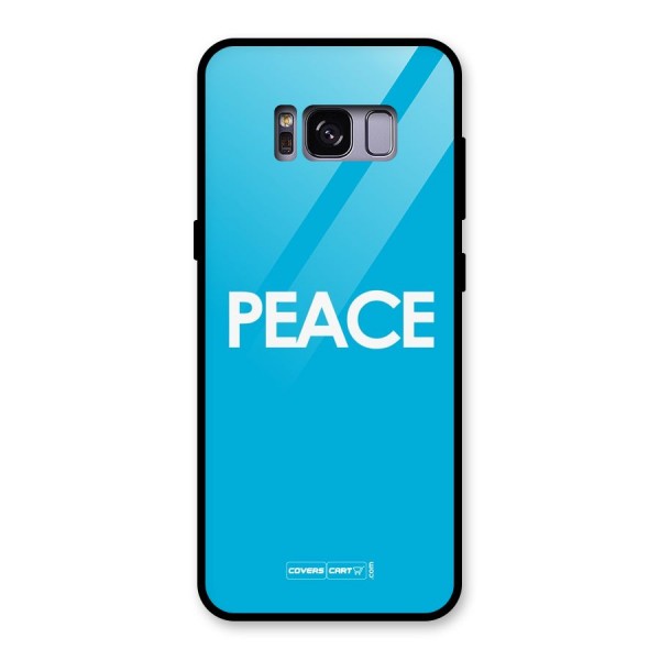 Peace Glass Back Case for Galaxy S8