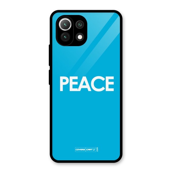 Peace Glass Back Case for Mi 11 Lite NE 5G