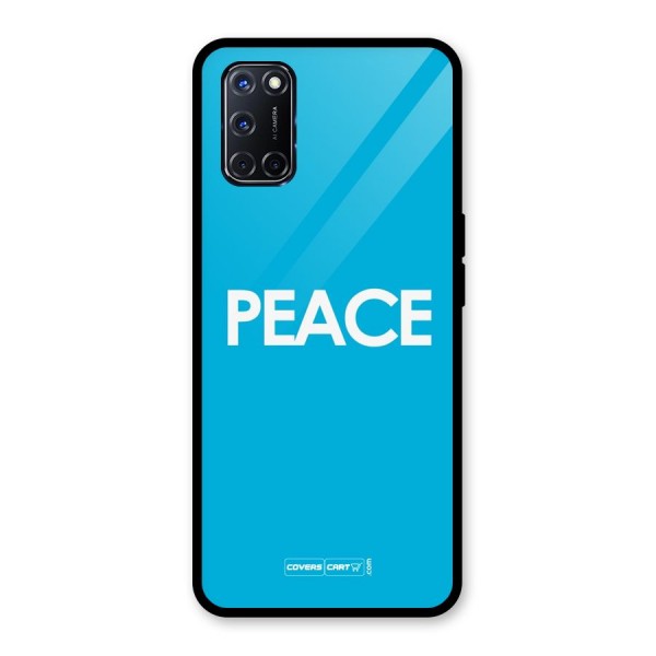 Peace Glass Back Case for Oppo A52