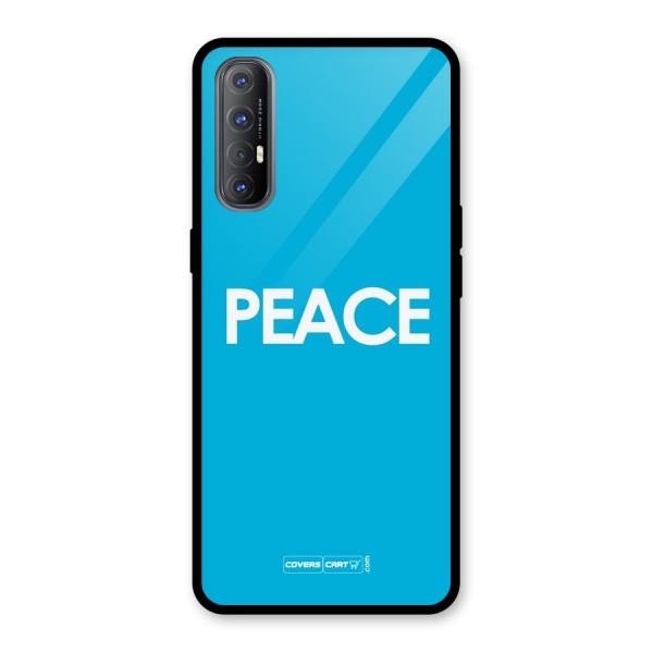 Peace Glass Back Case for Oppo Reno3 Pro