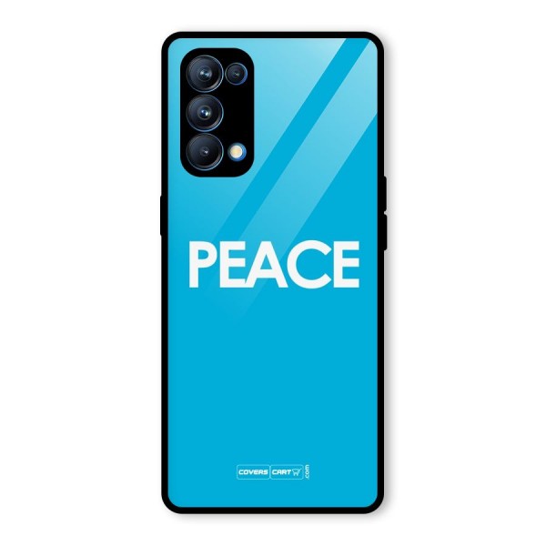 Peace Glass Back Case for Oppo Reno5 Pro 5G