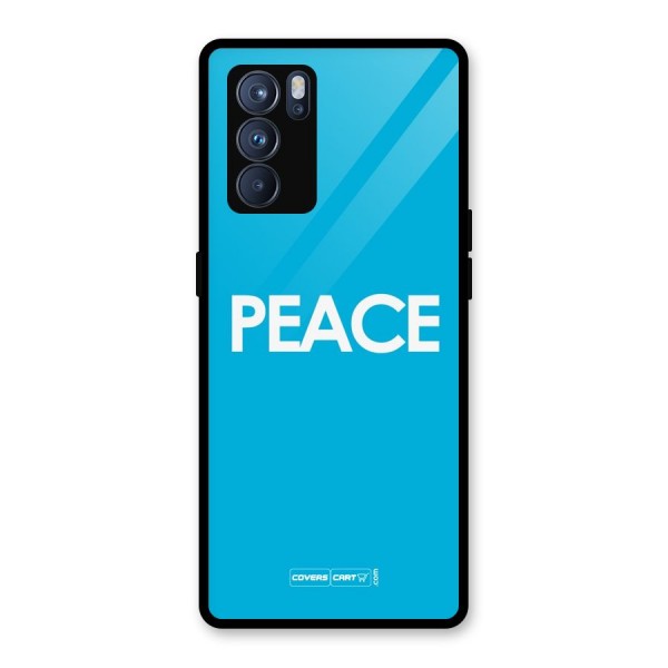 Peace Glass Back Case for Oppo Reno6 Pro 5G