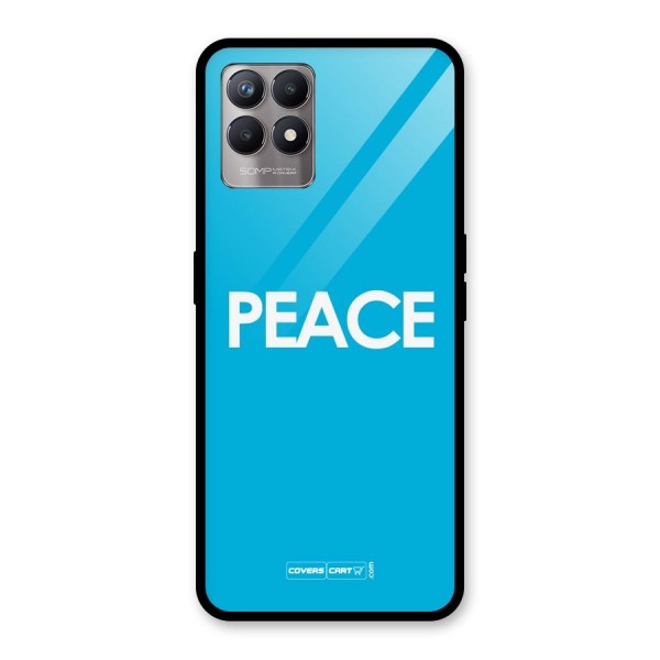 Peace Glass Back Case for Realme 8i