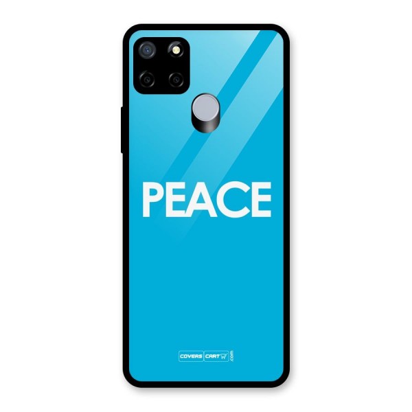 Peace Glass Back Case for Realme C15